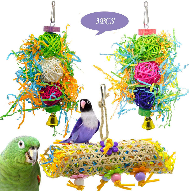 Promote Beak Health and Prevent Boredom with Gnawing Supplies for Parrots